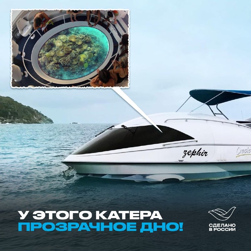 Ярославская верфь покоряет мир прозрачными катерами